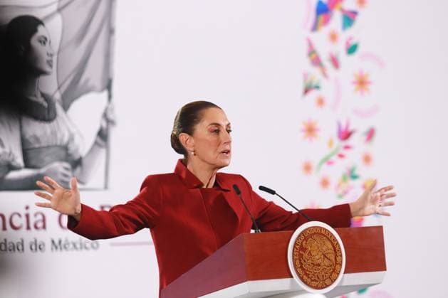 Mexico, Claudia Sheinbaum Press conference in Mexico City