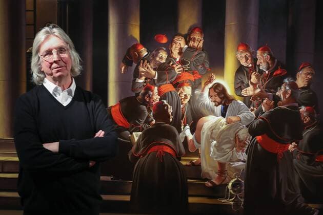Gerhard Haderer receives satire award Göttinger Elch