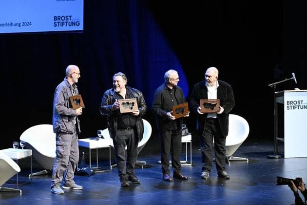 Brost Ruhr Prize 2024 award ceremony in Bochums Schauspielhaus theatre