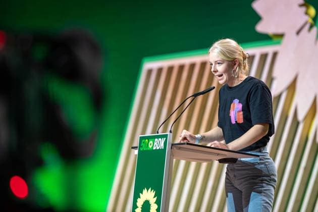 Bundestag election 2025, Jette Nietzard sees omissions in the green election campaign, archive images
