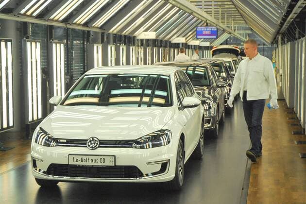 E-Golf from Dresden rolls to Norway