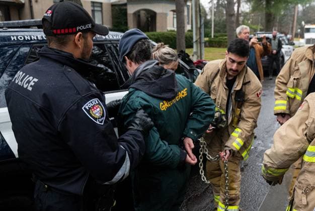 Canada, Greenpeace activist Keith Stewart arrested in Ottawa