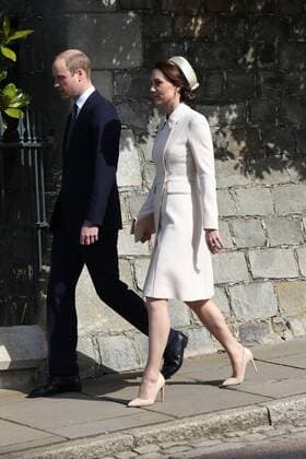 British Royals visit the Easter Fair at Windsor Castle