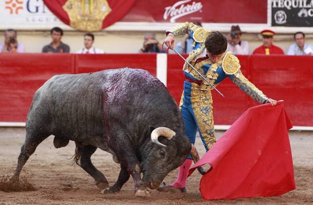 Bullfight in Aguas Calientes, Mexico