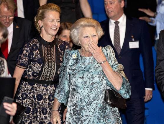 Princess Beatrix and Mabel visit the Prince Friso engineering award