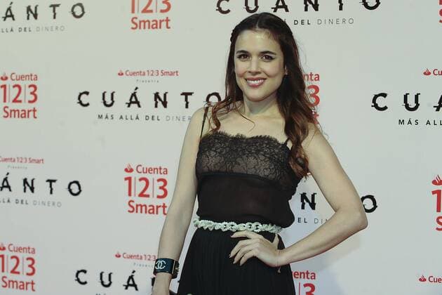 Film premiere Mas alla del dinero in Madrid