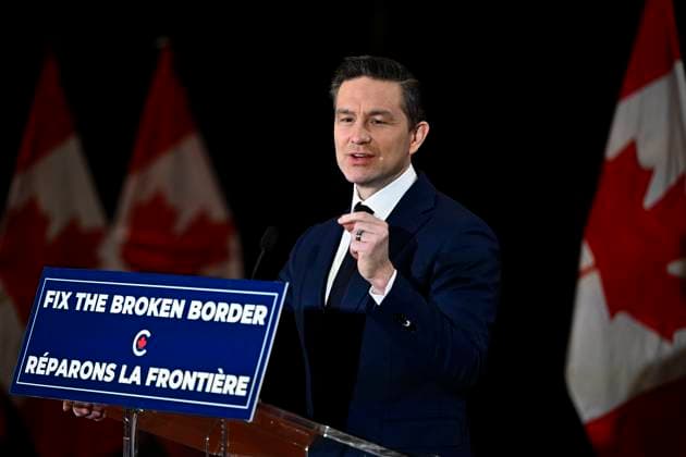 Canada, Pierre Poilievre Press conference in Ottawa