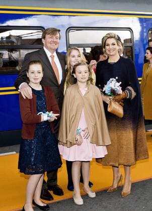 Dutch Royals on King's Day in Tilburg