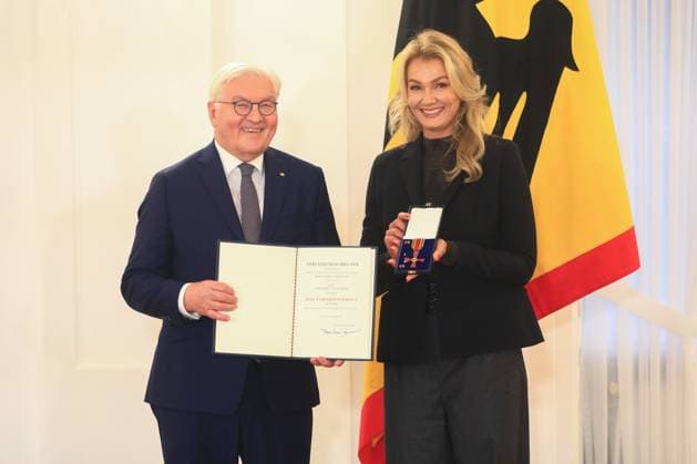 Berlin, Award of the Order of Merit on the Day of Honour by Frank-Walter Steinmeier
