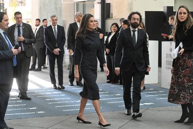 Spain, Queen Letizia attends award ceremony in Madrid