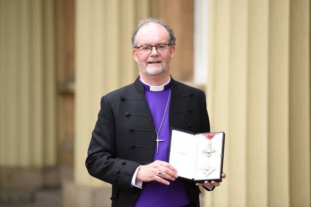 Award Order of the British Empire - James Jones with Knight Commander award