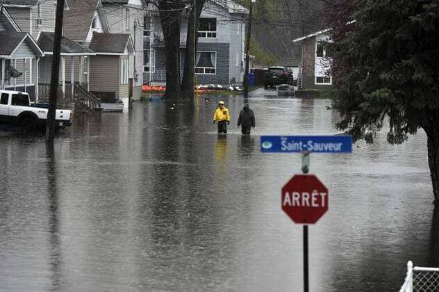 Canada: Flooding in the province of Quebec