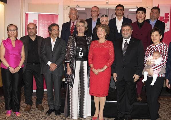Princesses Margriet and Laurentien at the ECF Award