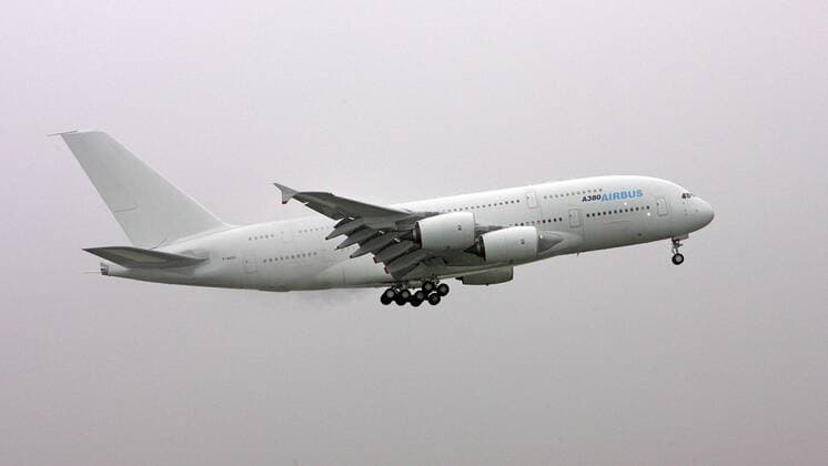 Premiere for the Airbus A380 in Frankfurt, 20th anniversary on 29 October