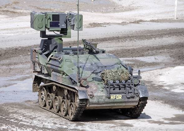 Military, Tank, Ocelot Anti-Aircraft Tank