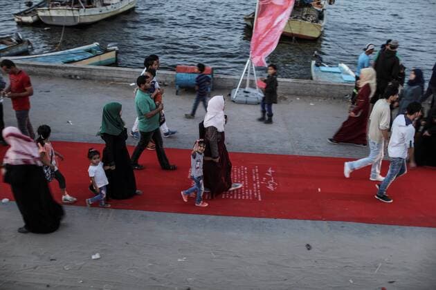 Red Carpet Festival in Gaza City
