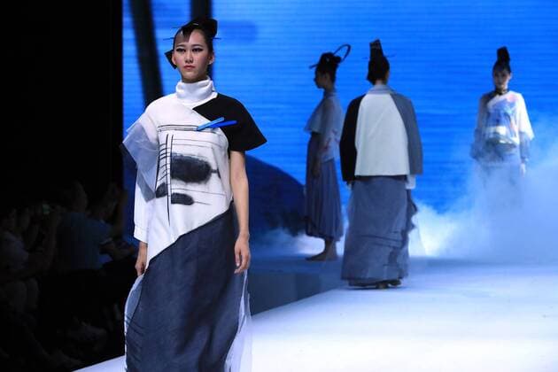 China Fashion Week - Creations Graduates Jianghan University