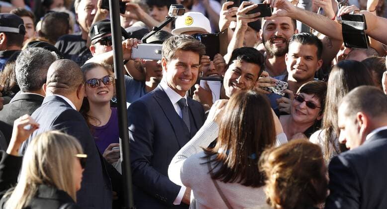 The Mummy Film Premiere in Madrid