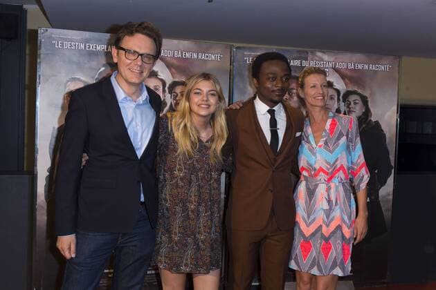 Film premiere of Nos Patriotes in Paris