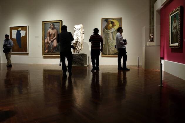 Picasso and Diego Rivera exhibition in Mexico City