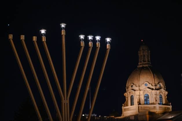 Canada, Hanukkah celebrations in Edmonton