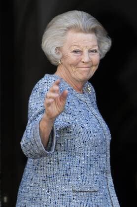 Princess Beatrix at the award ceremony Zilveren Anjers 2017