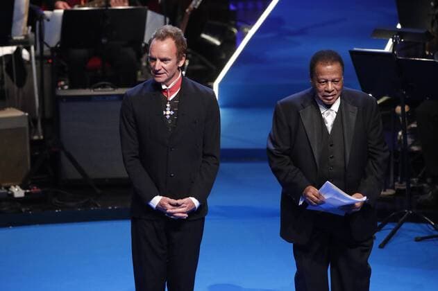 Sting in Stockholm honoured with Polar Music Prize