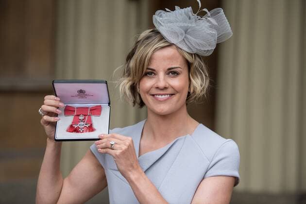 Award ceremony at Buckingham Palace