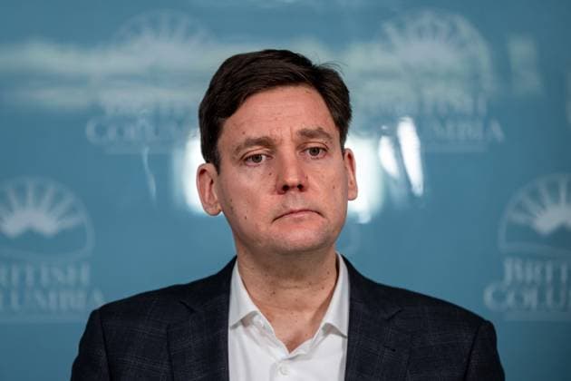 Canada, David Eby press conference in Vancouver