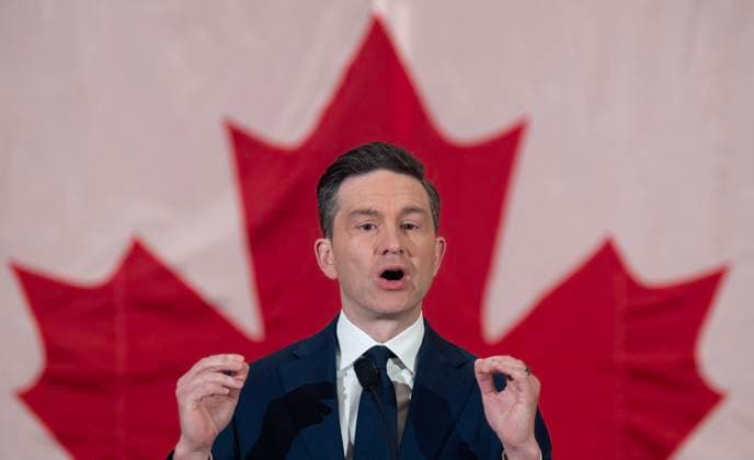 Canada, Pierre Poilievre Press conference in Ottawa