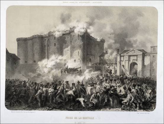 IMAGO International History, Archive, France, French Revolution, Storming of the Bastille 1789