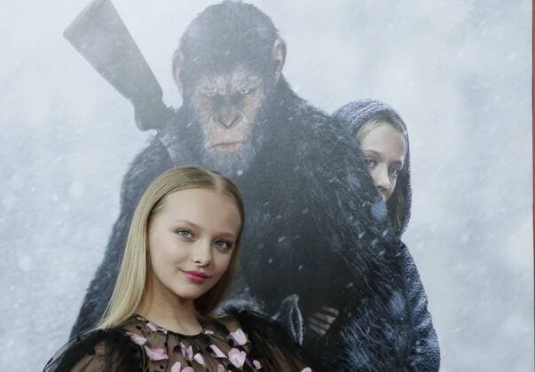 Film premiere War for the Planet of the Apes in New York