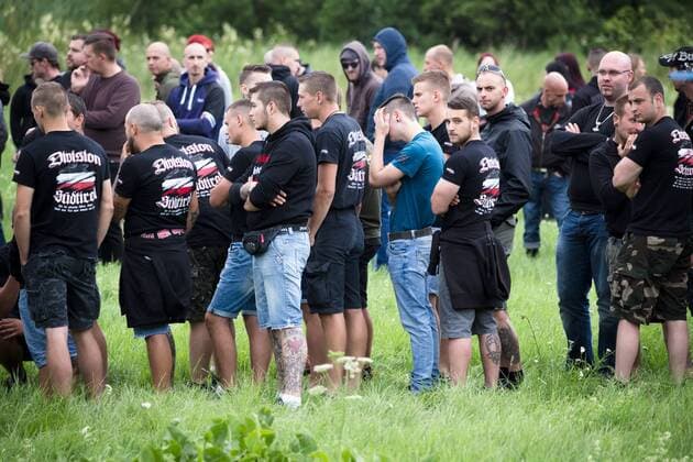right rock concert in the south Thuringian Themar