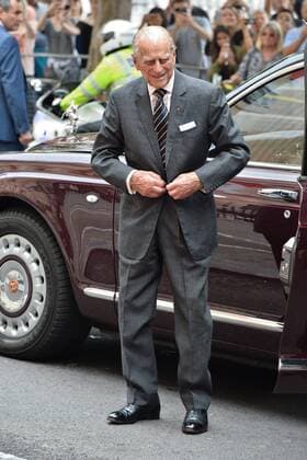 Queen Elizabeth II and Prince Philip visit Canada House in London