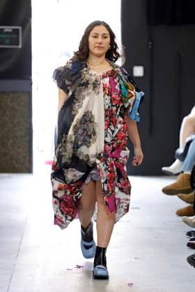 Milan Fashion Week Simon Cracker fashion show