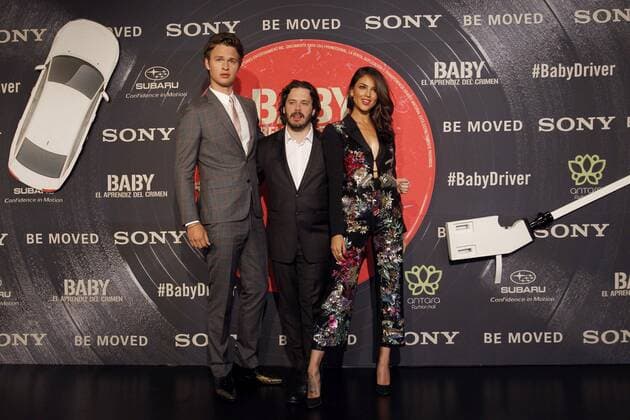 Film premiere Baby Driver in Mexico