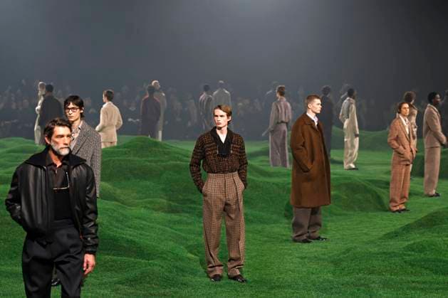 Milan Fashion Week, Zegna fashion show