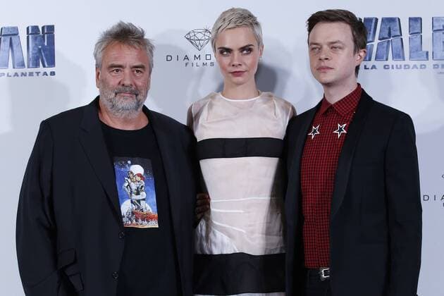 Valerian film premiere in Mexico City