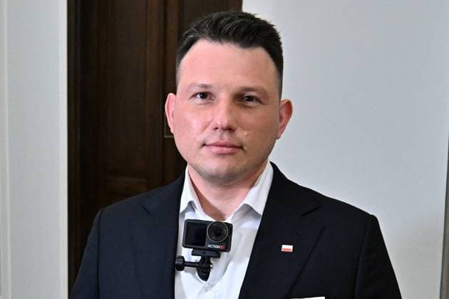 Presidential election in Poland 2025, the candidates, Slawomir Mentzen - Archive photos