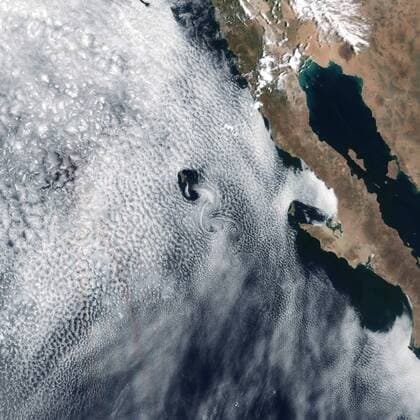 Satellite Images of Mexico and the Bahamas