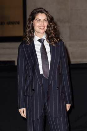 Paris Fashion Week, guests at the Giorgio Armani Prive fashion show