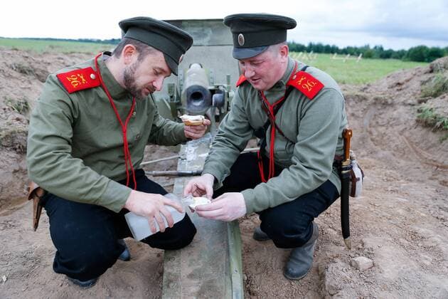 1st World War History game in Kaliningrad