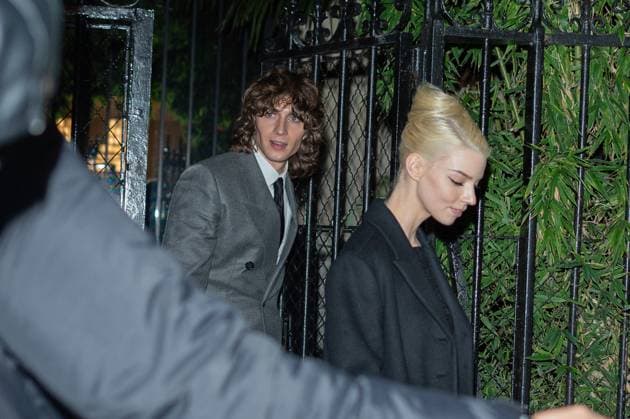 Paris Fashion Week, guests at the Lenny Kravitz show