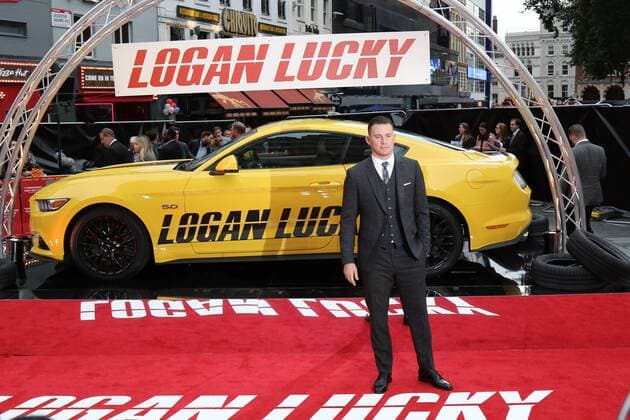 Logan Lucky movie premiere in London