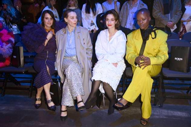 Berlin Fashion Week, guests of the Danny Reinke fashion show