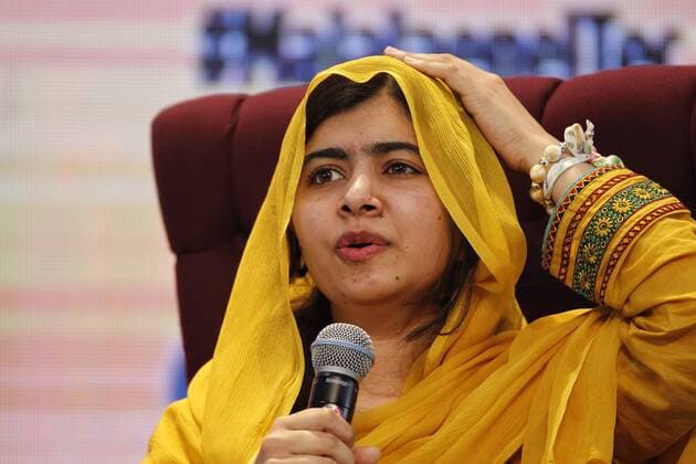 Malala Yousafzai speaks to students in Mexico