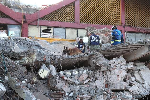 Earthquake in Mexico