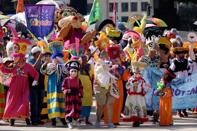 Mexico, Carnival in Mexico City