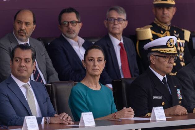 Mexico, ceremony to mark the anniversary of the Loyalty March in Mexico City