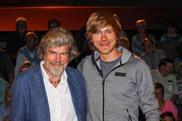 Reinhold and Simon Messner, archive pictures